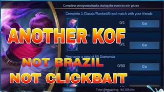 ANOTHER FREE KOF AGAIN ?? || NOT BRAZIL || MOBILE LEGENDS