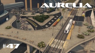 Shopping Center, Tram and Ferry stops - Cities: Skylines - Aurelia #47