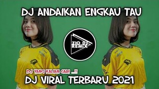 DJ ANDAIKAN ENGKAU TAU || dj viral tiktok terbaru 2021 || Zio DJ Remix