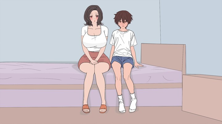 阿姨网恋奔现小鲜肉，同框互动像‘母子’
