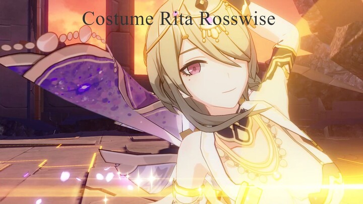Gameplay COSTUME Rita Rosswise - Honkai Impact 3rd