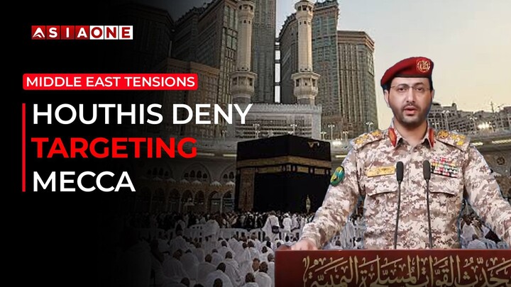 Houthi Leader Vows to Protect Mecca, Denies Targeting Holy City | Asia One News