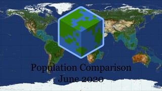 Population Over Time - June 2020 - EarthMC