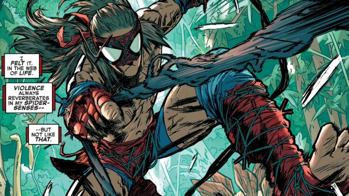 “สไปเดอร์แมนดึกดำบรรพ์” ดูคล้ายกับทาร์ซานเล็กน้อย