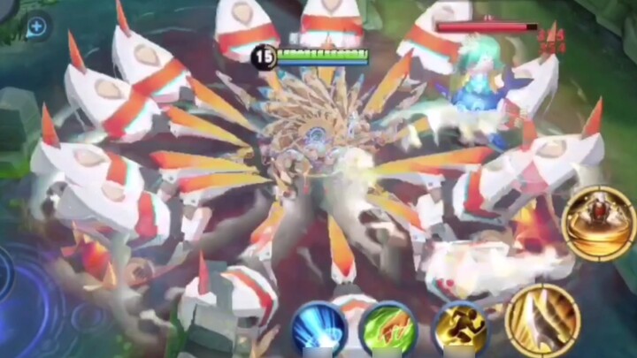 King of Glory: The skills are incredible! visual feast! I am invincible...I want to win! Unlimited e