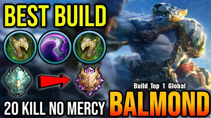 20 Kills No Mercy!! Balmond Best Build Auto Mythic - Build Top 1 Global Balmond ~ MLBB