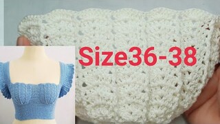 ถักบราบิกินี่size36-38|summer top