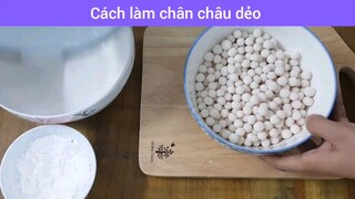 làm chân châu theo cách này rất ngon