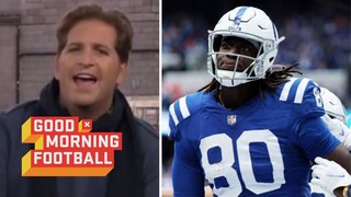 GMFB | Peter Schrager breaking down Colts TE Jelani Woods is the best rookie performances of Week 3
