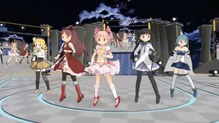 【mmdまどか☆マギカ】魔法少女5人でshake it