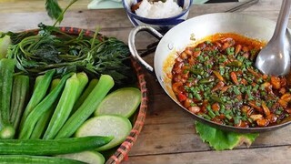 Rau luộc kho quẹt - Bin Đen Miền Tây # 236