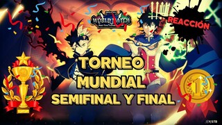 Todas las Batallas SEMIFINAL Y FINAL del Torneo Mundial (GLOBAL) | Black Clover M