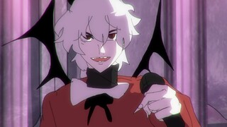 If FNF was a Japanese anime: Selever & BF (by Pol)