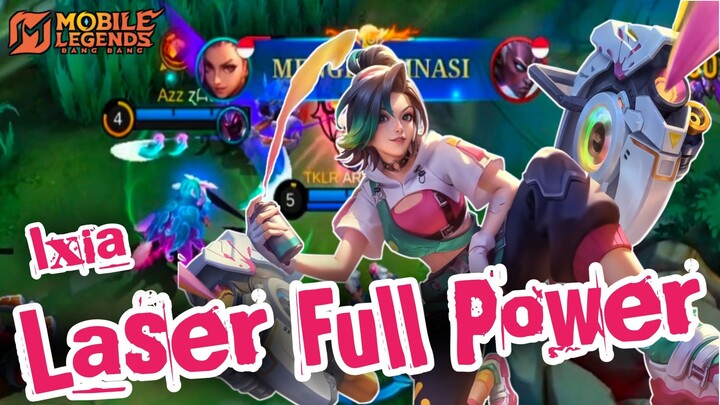 GAMEPLAY 🎮 IXIA🔥🔥LASER FULL POWER SEKALI ULTI BIKIN MUSUH PANIK🔥🔥