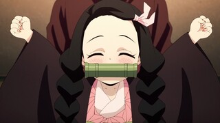 "Nezuko is so cute!!"