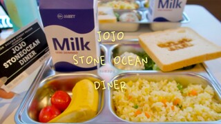 "JOJO Stone Sea Theme Restaurant" store exploration/Falling in love with prison fans/Is Emporio's pi