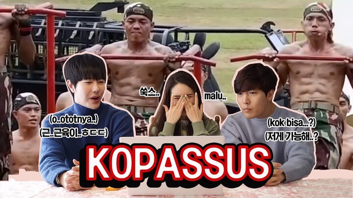 [REAKSI KOREA] TERKEJUT NONTON 🇲🇨KOPASSUS / 충격적인 인도네시아 특수부대 훈련 영상