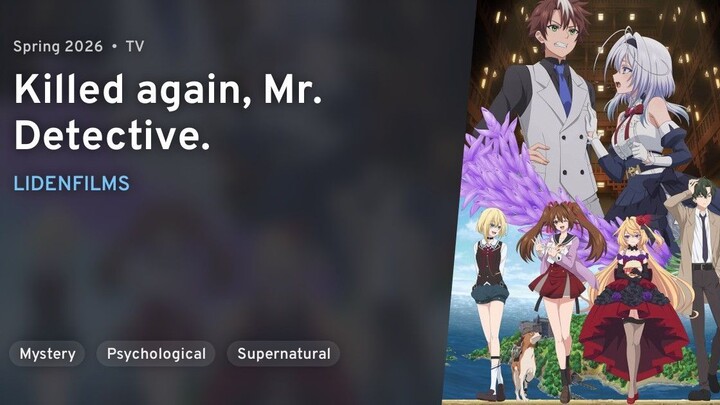 EP 1 - Mata Korosarete Shimatta no desu ne, Tantei-sama Sub Indo