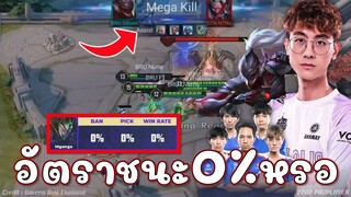 ROV 💥 หยิบตัวชนะ0% เจอดี Mega Kill บุรีรัมย์ลั่นอย่าหาทำ 😱!