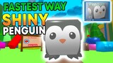 HOW TO GET THE SHINY PENGUIN IN ROBLOX BUBBLE GUM SIMULATOR