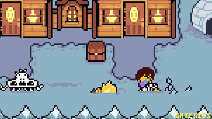 [Undertale Pixel Animation] Snowdin - เส้นทางการฆ่าล้างเผ่าพันธุ์ (ผู้แต่ง: Gatekid3)