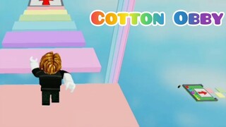 Roblox Cotton Obby with relaxing music