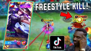 STRAIGHT CABLE FREESTYLE KILL | AGGRESSIVE RANKED GAMEPLAY | MLBB
