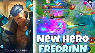 New Hero Fredrinn Gameplay, MLBB New Broken Fighter Hero Fredrinn | Mobile Legends #mlbb #gaming