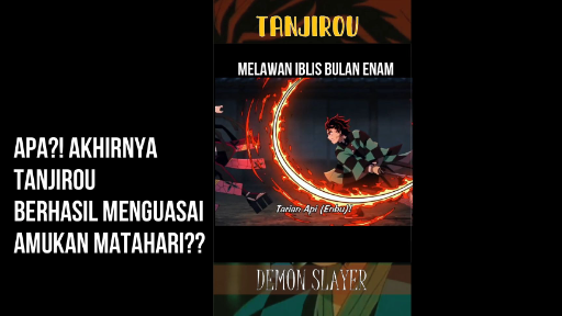 LUAR BIASA! AKHIRNYA TANJIROU MENEMUKAN STYLE-NYA!!