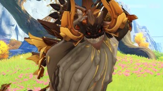 [Genshin Impact Dodge Shake] Dragon King Ruo Tuo: Morax, jika kamu memiliki kemampuan, datang dan pu