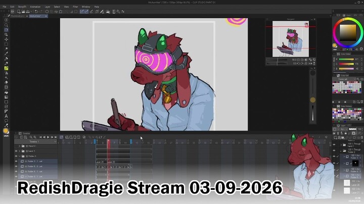 Redishdragie stream 03-09-2026 X4
