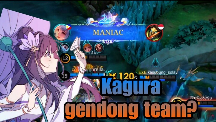 gendong satu teaam?