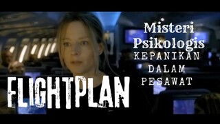Film FilghtPlan. Misteri Psikologis. Kepanikan Dalam Pesawat.