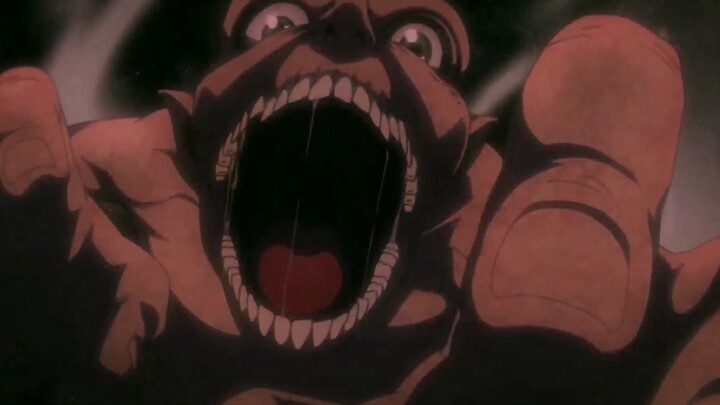 [Attack On Titan] The Whole Process Of Eren Eating His Father