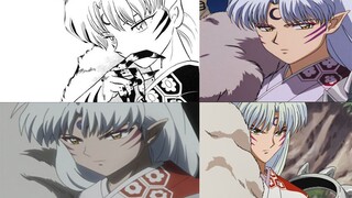 The evolution of Sesshomaru's painting style