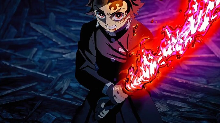 tanjiro vs Akaza ( kimetsu no yaiba )