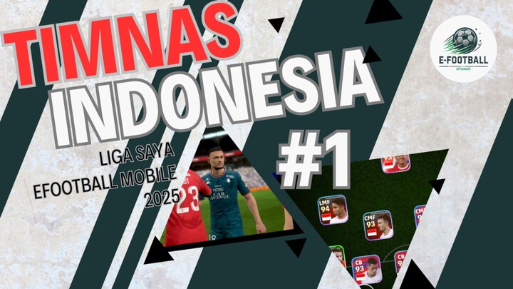Liga Saya menggunakan full pemain Timnas Indonesia | Gameplay | #1