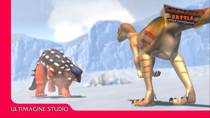 Epic Eoraptor VS Minmi Showdown | Dinosaurs Battle s1 GD3