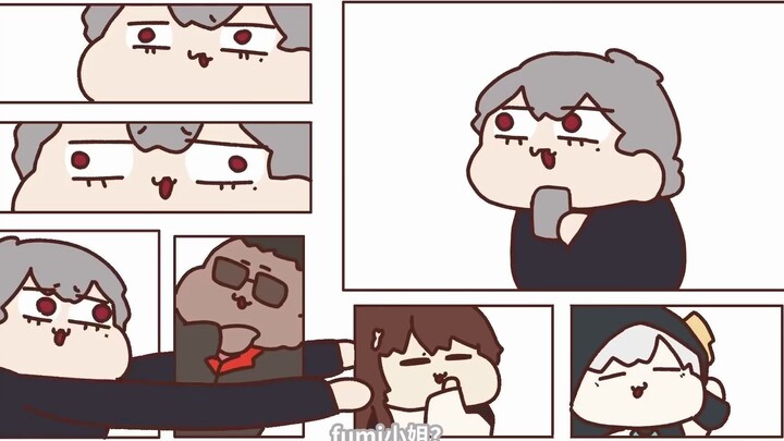 [เนื้อปรุงสุกเขียนด้วยลายมือ] (สไตล์การ์ตูน) นิสัยการกินของใบคุดสุเต็มไปด้วยสิ่งที่ไม่รู้