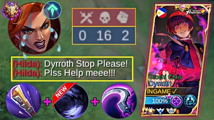 NEW DYRROTH ANNOYING INSTANT DELETE BUILD UNTIL THIS BUFFED ENEMY FEEDER IN MYTH