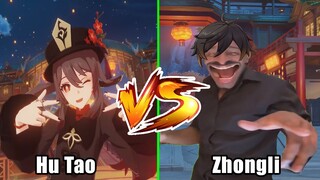 Rap Hutao VS Skibidi bop Zhongli