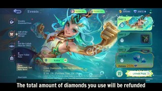 HOW TO USE AND BUY SKIN OR DRAW RECALL 1 💎 ( COMPLETE GUIDE)!! Promo Diamond ML 2025! - MLBB