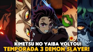 VEJA ONDE ASSISTIR A TEMPORADA 3 DE DEMON SLAYER!