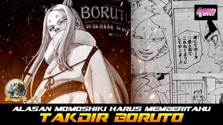 ALASAN MOMOSHIKI HARUS MEMBERITAHU TAKDIR BORUTO