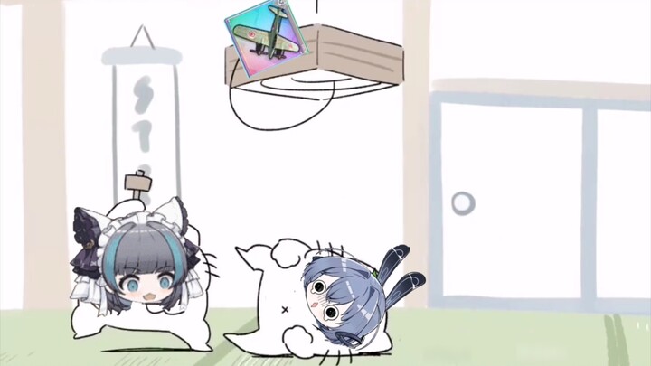 Cheshire Cat and Garden Rabbit Sand Sculpture Daily【1】