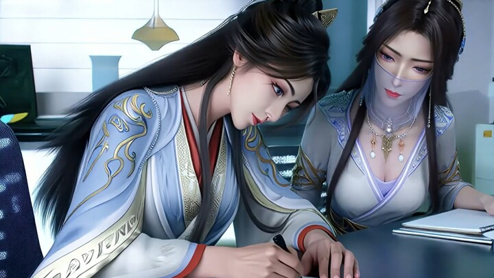 Mu Peiling: Aku baru sadar Tuan itu punya akar roh palsu!