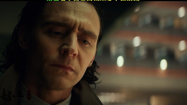 When Loki saw his hometown destroyed, he couldn't help crying.