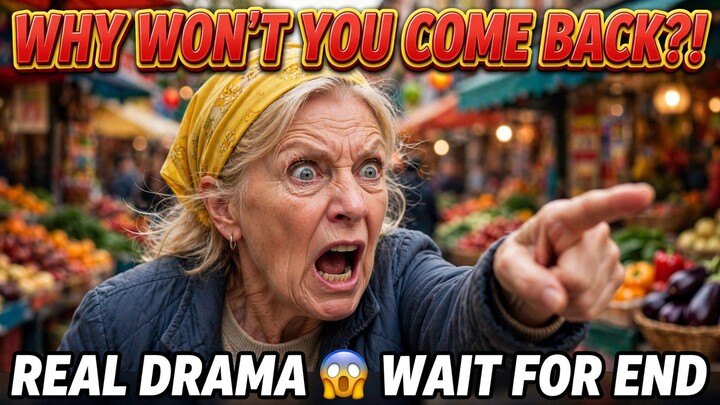 Why Won't You Come Back?! 😱 Real Drama - Wait For End 00:58