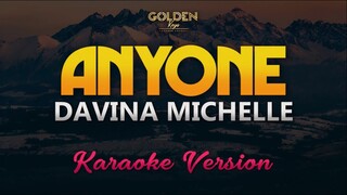 Anyone - Justin Bieber (Cover by Davina Michelle) KARAOKE/INSTRUMENTAL