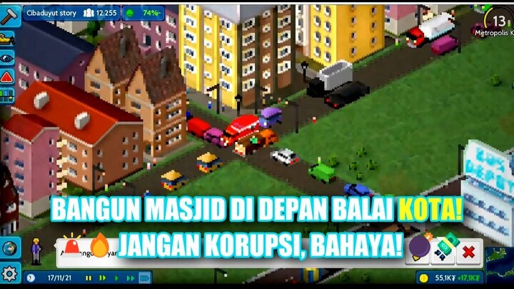 Pembangunan Taman Kota & Menaikkan Happiness